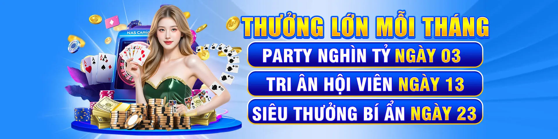 Sự kiện và giải đấu Nổ Hũ đặc biệt